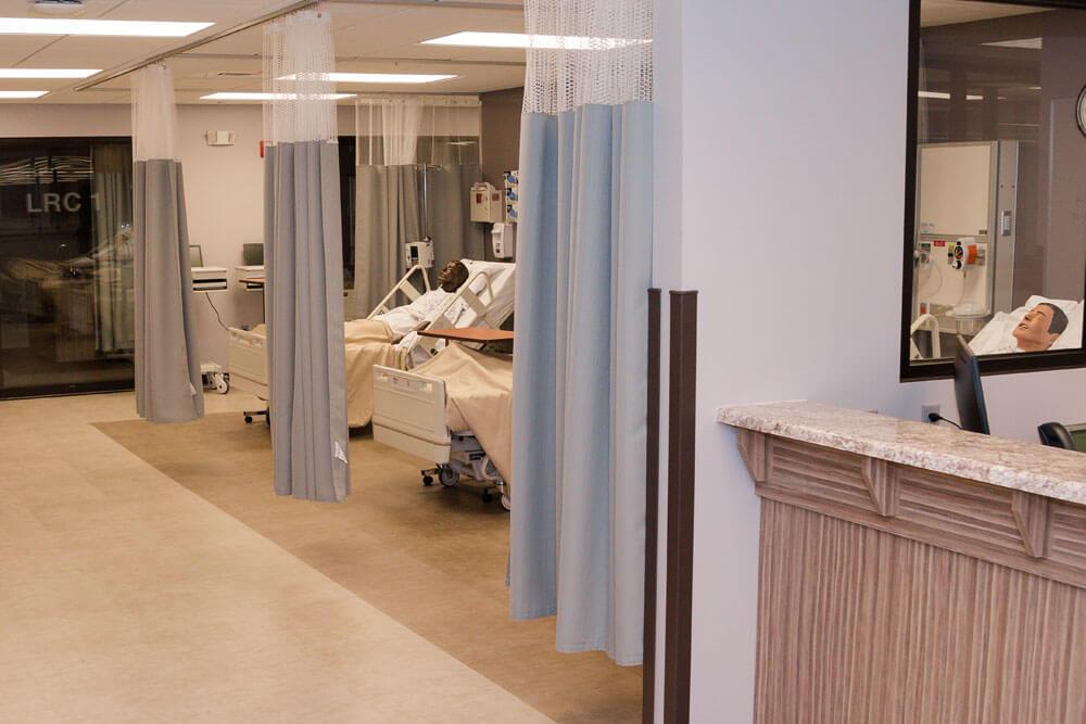 Nursing simulation lab facility