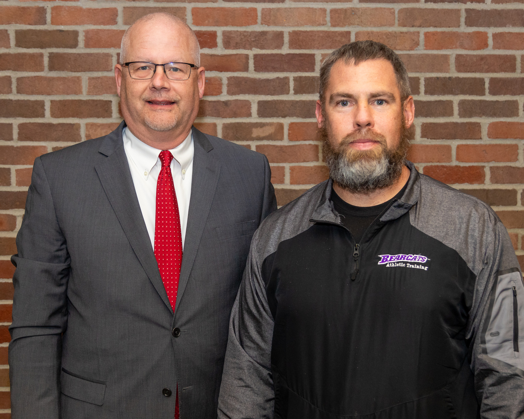 15 year service award recipients: Mike Pitts and Mike Wolhoy
