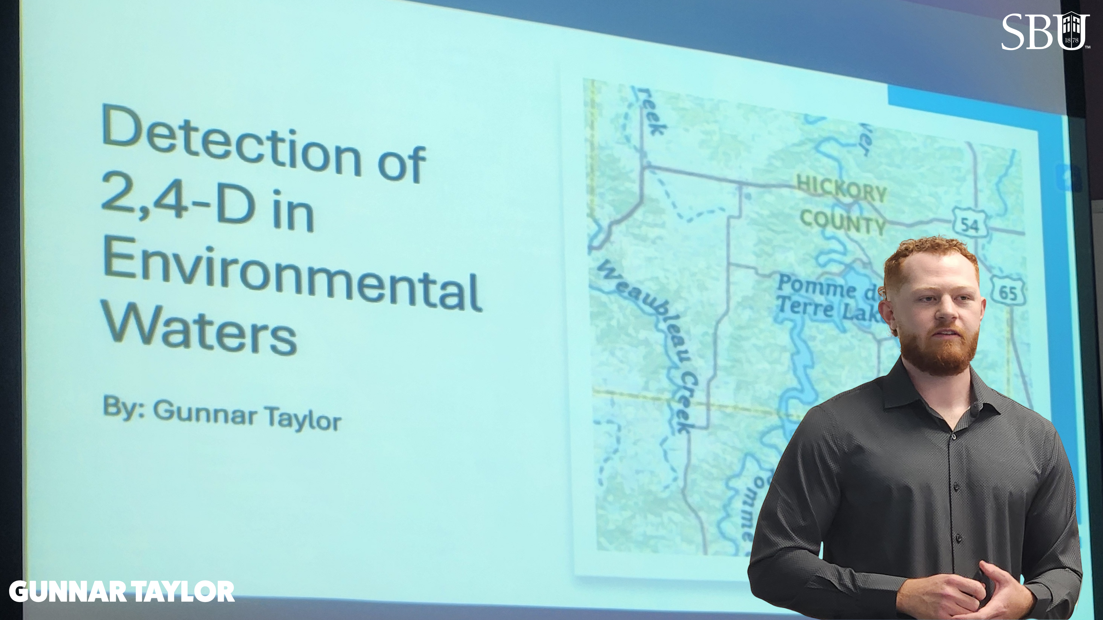 SBU Undergraduate Research Gunnar Taylor: Detection of 2,4-D in Environmental Waters