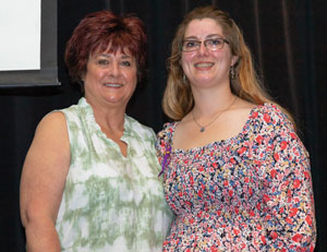 Jess Struckman with her mother, Julie