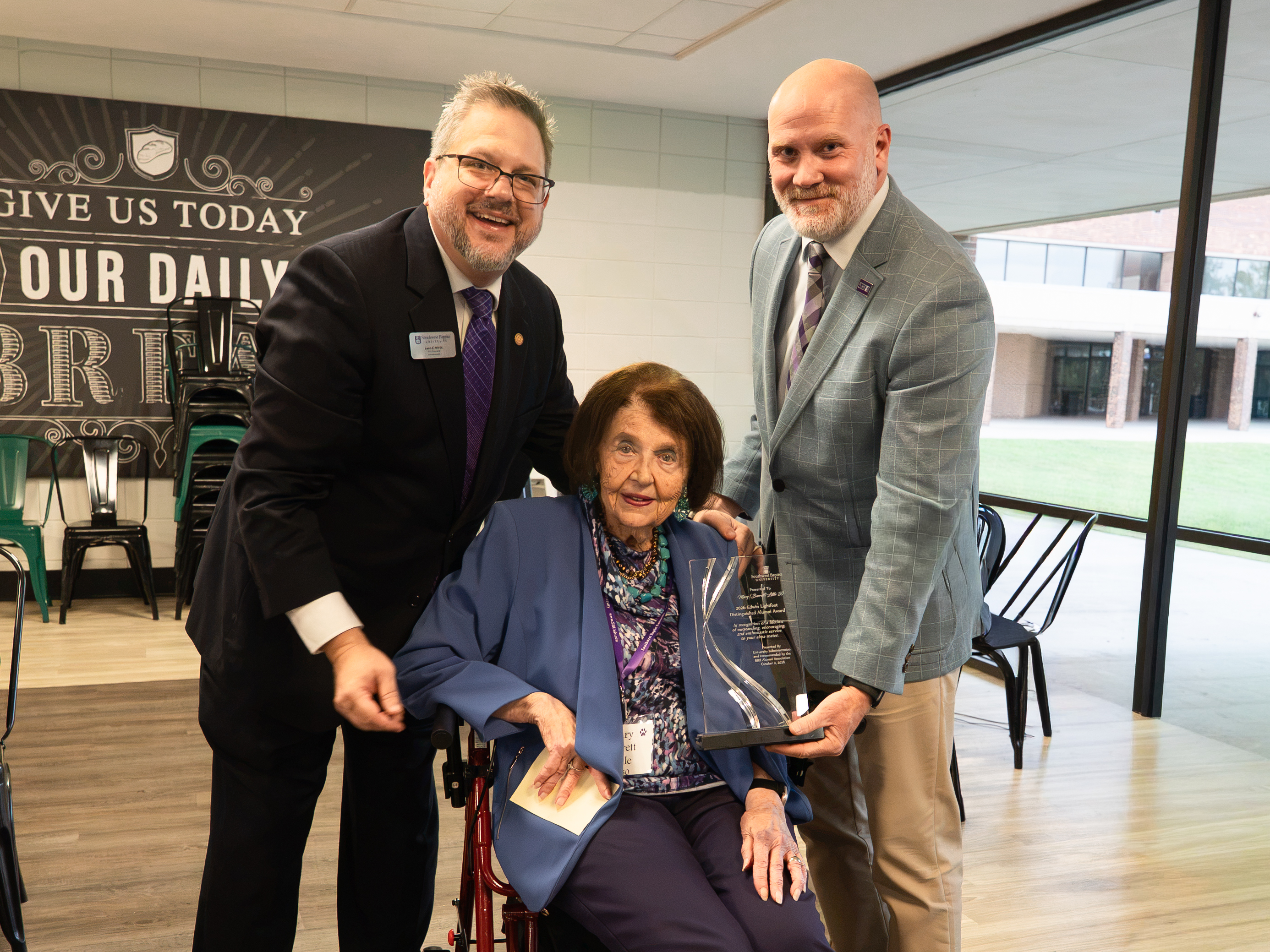 Edwin Lightfoot Distinguished Alumni Award - Mary Barrett Little ‘50