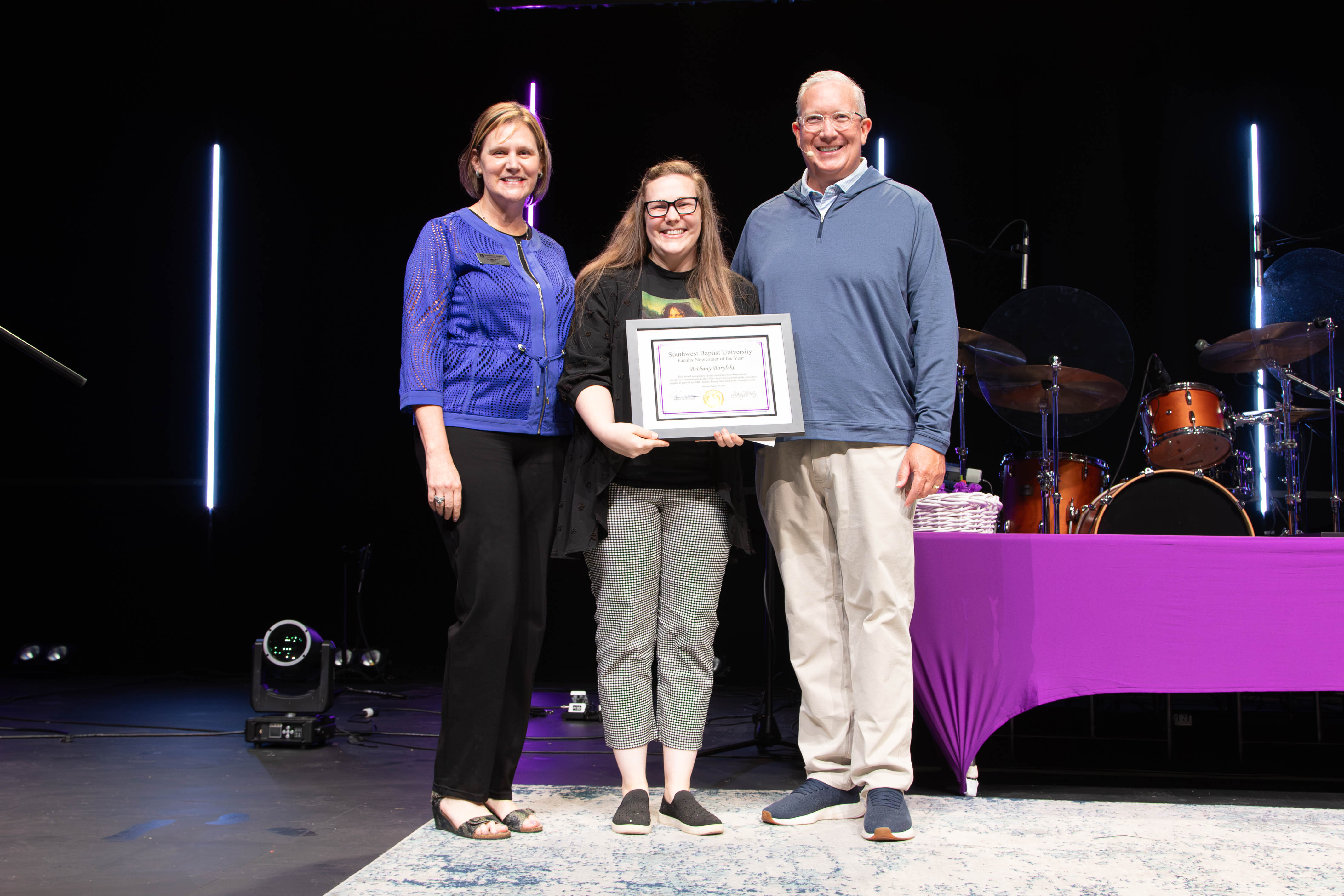 Bethany Barylski SBU Faculty Newcomer Award Winner 2026