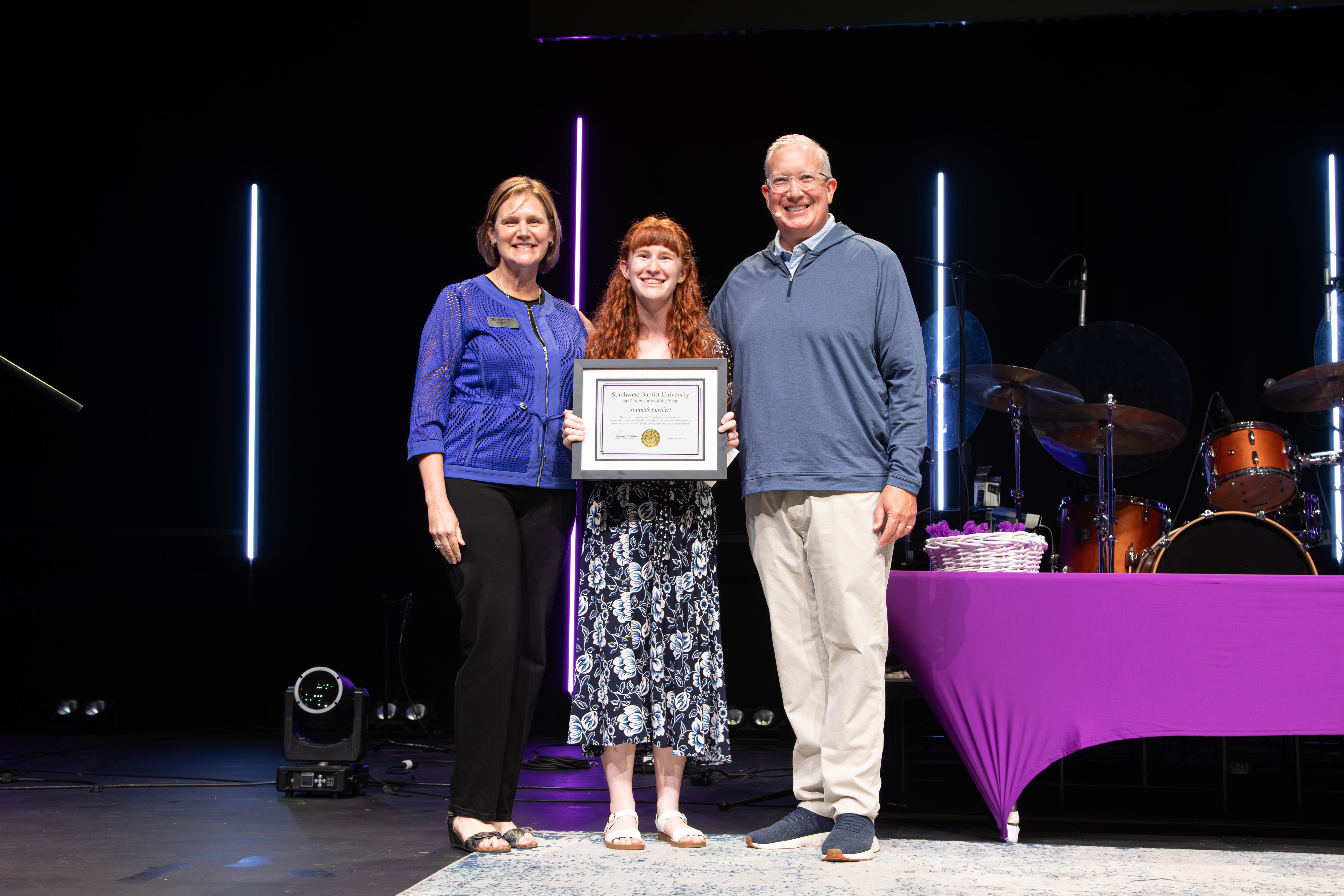 Hannah Burchett SBU Staff Newcomer Award Winner 2026