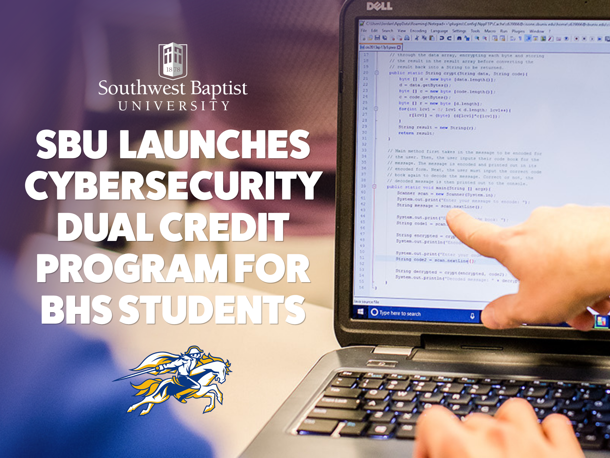 SBU Launches Cybersecurity Dual Credit Program for BHS Students