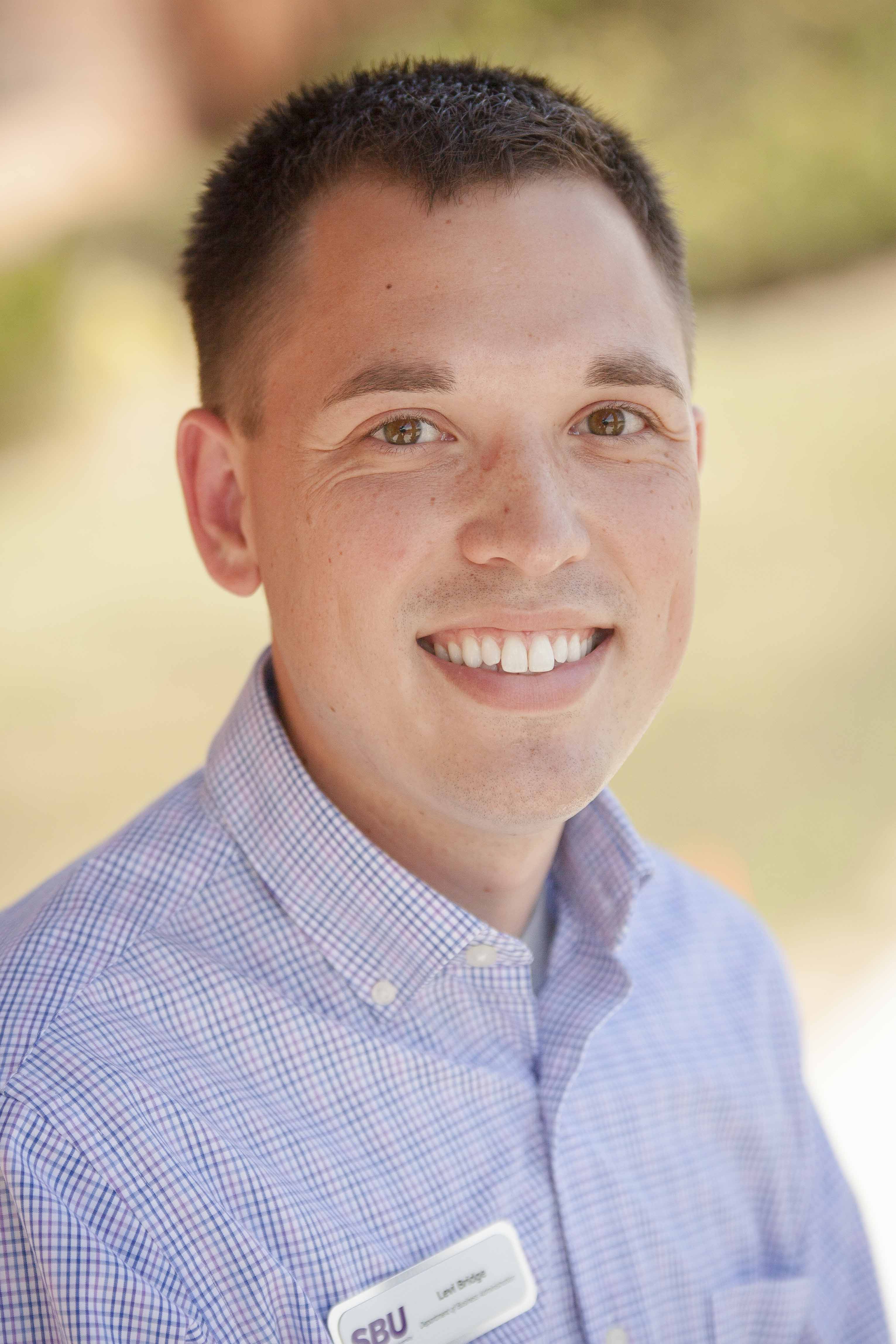 Levi Bridge, instructor of business administration at Southwest Baptist University.