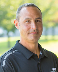 Jason Halverson was the Orien B. Hendrex Distinguished Teacher Award recipient