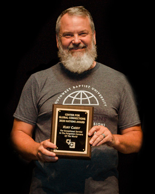 Kurt Caddy, employee Nations Award recipient