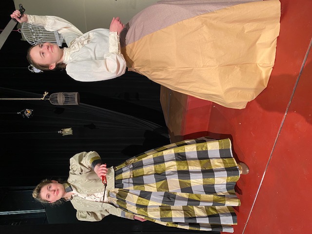 Actors rehearse for SBU production