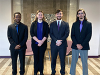 State of Missouri ITSD Employee team – Louis Kiarie, Jenna Cantrell, Charles Phillips and Joel Nicholson.