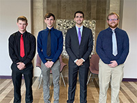 City of Bolivar team – Nick Johnson, Cody Tosh, Zachary Wallgren and Jared Bates.