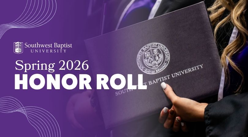 Spring 2025 Honor Roll List Graphic with image of SBU campus