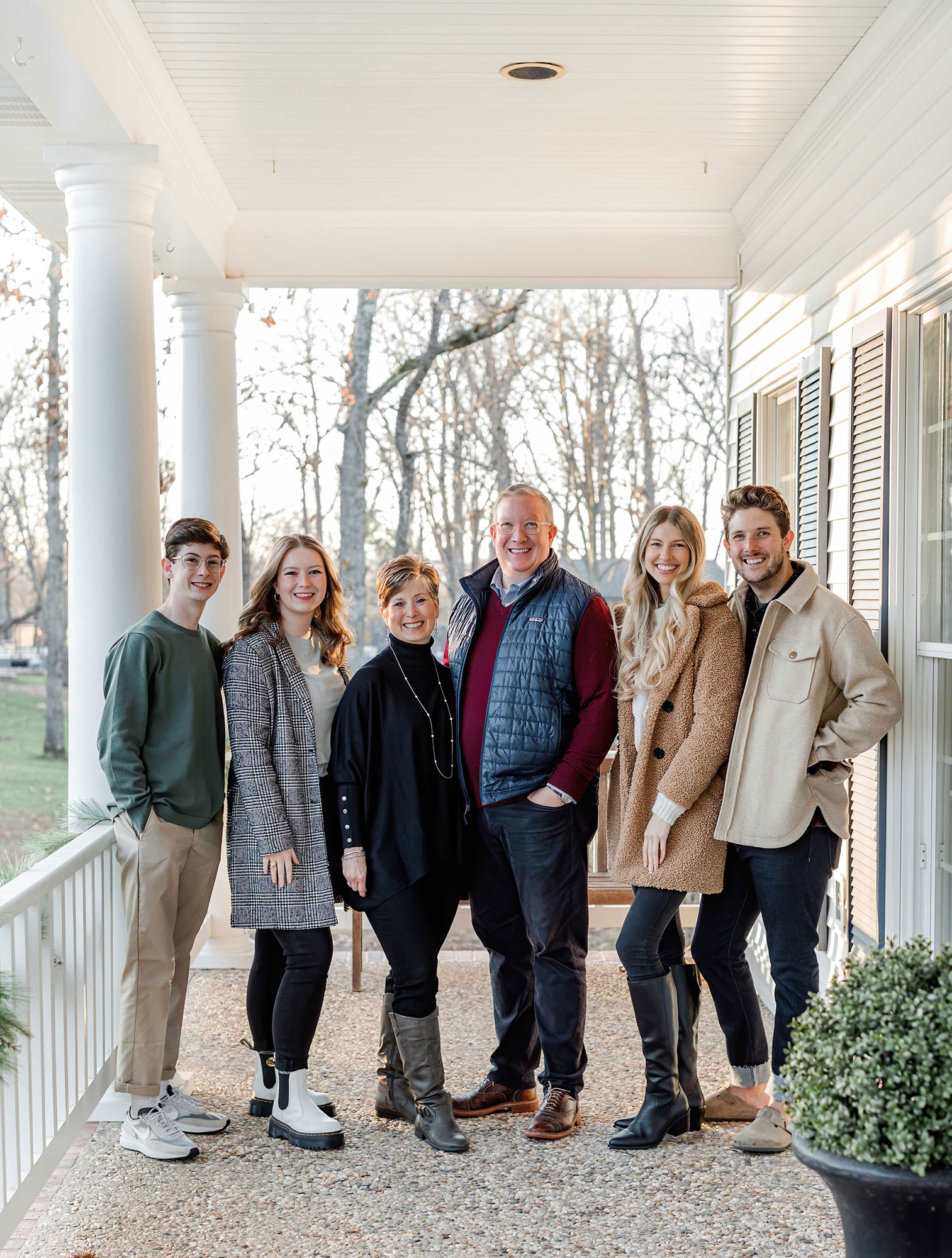 Matthew, Hannah, Tammy, Rick, Marisa and Jon Melson