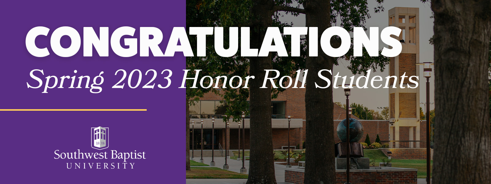 Congratulations Honor Roll Students