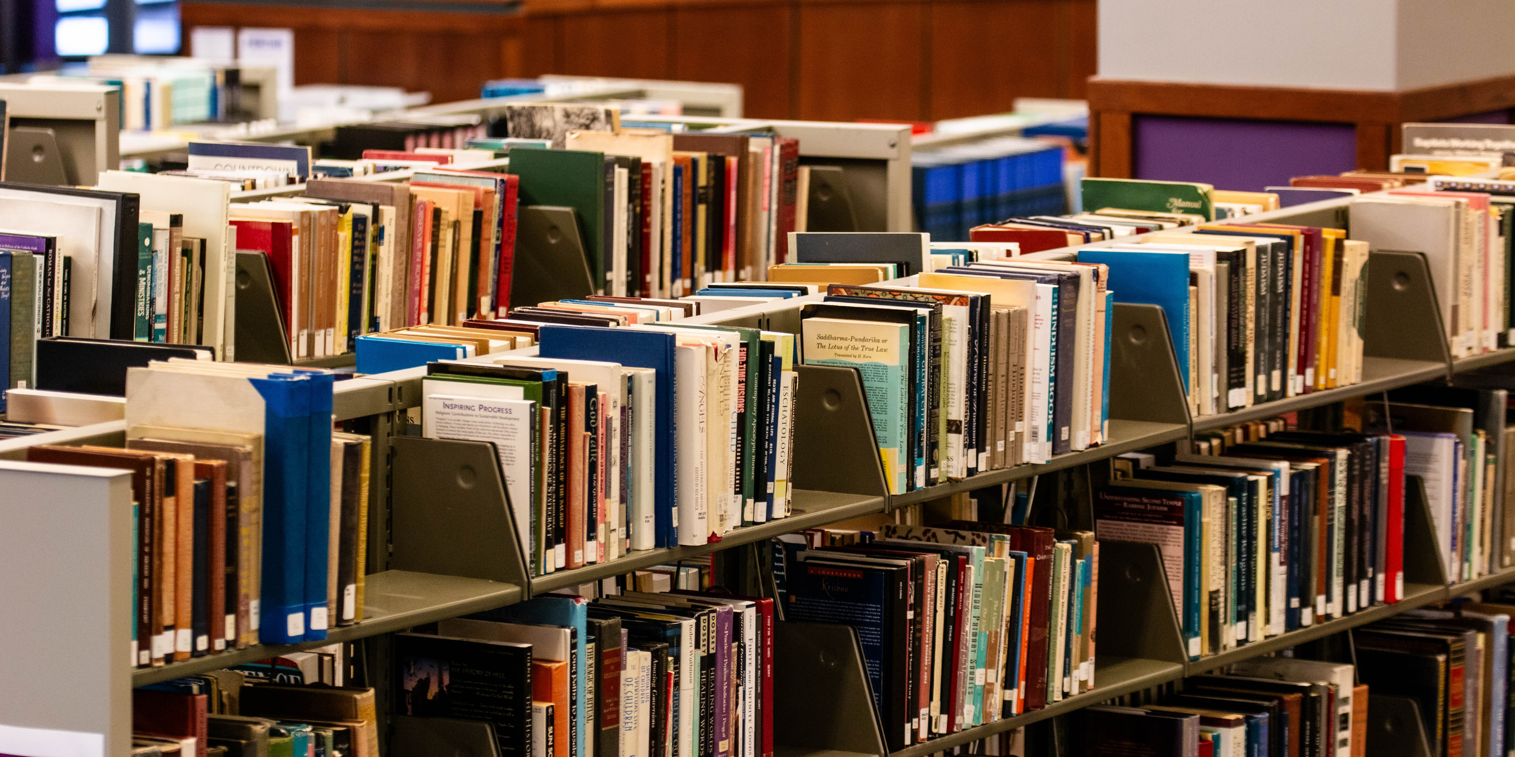 Library books