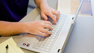 business professionals working on project