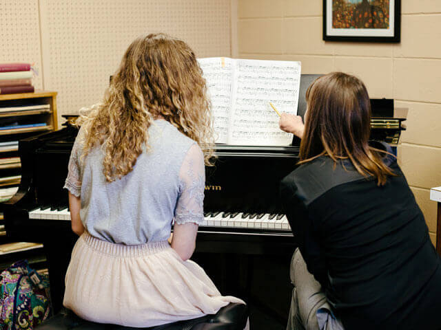 Piano lessons