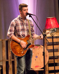 Matt Gaskin, SBU student, is completing a worship music internship in Texas.