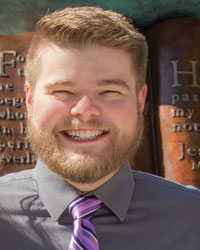 Reece Tabor, SBU student, interned with the 1U Project in Ukraine